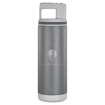 *NEW* Grosche&reg; 20 oz Flip & Sip Vacuum-Insulated Stainless Steel Water Bottle - Woman-Owned B Corp that Supports Safe Drinking Water, Also Sold at Target, REI & Williams-Sonoma