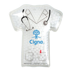 *NEW* Doctor in Lab Coat Shaped Hot-Cold Pack for Temporary Relief of Sore Muscles