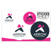 *NEW* Ultra Removable Vinyl Stickers for Laptops, Water Bottles and More on a 5" x 8" Sheet - 4 Layout Options