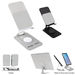 *NEW* Sturdy Metal and Silicone Adjustable Phone and Tablet Holder Folds for Easy Travel and Storage and Features 360°&nbsp;Rotation &nbsp;