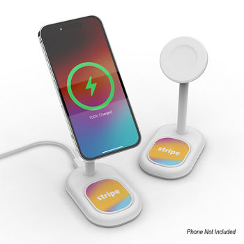 *NEW* Magnetic Wireless Phone Stand for MagSafe Devices Printed in Full-Color is a Great Gift for Managers, Execs and More