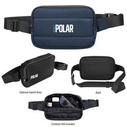*NEW* 9" x 6" Puffer Belt or Sling Bag with Memory Fabric Feel