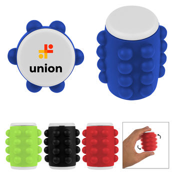 *NEW* Push Pop Spinning Fidget with Pressable Bubbles and Spinnable Case to Reduce Stress and Boredom