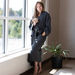 *NEW* Spa-Inspired, Relaxed-Fit Cotton Muslin Robe with Lightweight 3-Layer Construction - 1% of Sales Donated to Eco Nonprofits