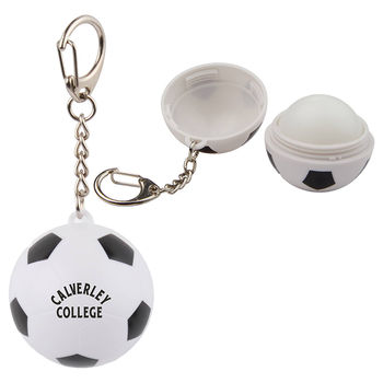 *NEW* Soccer SPF15 Lip Balm Keychain