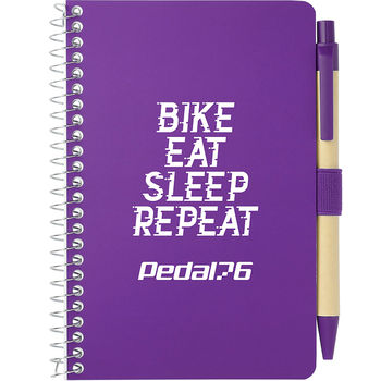 *NEW* 4"&nbsp;x 6" FSC-Certified BUDGET Pocket Notebook with Pen and 70 Lined Sheets - 1% of Sales Donated to Eco Nonprofits