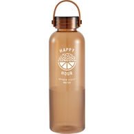 *NEW* 24 oz Elegant Lightweight Recycled Sports Bottle with Eye-Catching Prismatic Design, Leakproof Lid and Carry Loop