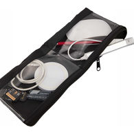 *NEW* Clear-Paneled Dual Compartment Travel Organizer with Zippered Pockets is a Great Grab-and-Go Traveler Gift