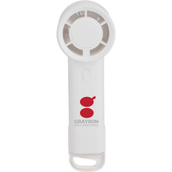 *NEW* Rechargeable Personal Cooling Fan with 3 Speeds, Built-In 2,000 mAh Power Bank and Type-C Cable is Perfect for Outdoor Events