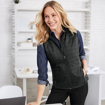 *NEW* Women's Lightweight Packable Quilted Puffy Vest