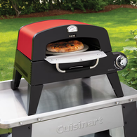 *NEW* Cuisinart Outdoors&reg; Pizza Oven - Cook A Pie in 4-6 Minutes! Propane Powered, Integrated Pizza Gauge
