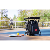 *NEW* Cuisinart Outdoors&trade; Folding Chair Backpack Cooler - Holds 15 Cans, Plus You While You Drink!