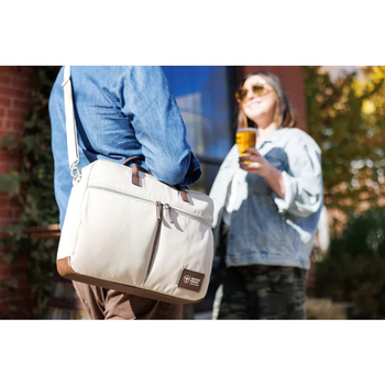 *NEW* Heritage Supply Co. Legacy Portfolio Holds 16" Laptops, Recycled Canvas with Vegan Leather Handles