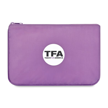 *NEW* Colorful, Simple, Zippered Utility Pouch for Everyday Travel and Tech Essentials is Made from Recycled Materials