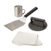 *NEW* Cuisinart Outdoors&trade; Smashed Burger Kit - Elevate Your Grill Game with This Burger Press, Spatula, Seasoning Shaker, and Patty Papers