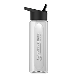 *NEW* 26 oz Dishwasher-Safe Water Bottle with Flip Straw Lid and Mix-and-Match Bottle and Lid Colors with a 3D Embossed Logo