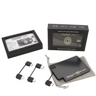 *NEW* AquaVault&reg; 2300 mAh ChargeCard Power Bank Is Credit Card Sized, Fits In Your Wallet! As Seen On Shark Tank