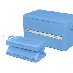 *NEW* Coleman&reg; Snap 'N Go 45-Quart Collapsible Hard-Sided Cooler Stores Flat - In The Car, Under The Bed, In The Closet!