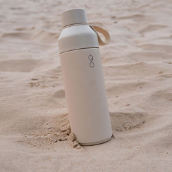 *NEW* Ocean Bottle&reg; 17 oz Hot/Cold Vacuum-Insulated Bottle with an Anti-Leak Seal and Silicone Carrying Loop - Stops 1000 Plastic Bottles From Entering the Ocean (Sold at Nordstrom, REI and More)