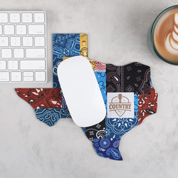 *NEW*  Texas Shaped Mouse Pad is Perfect Room Drop Gift for Texas-Based Events