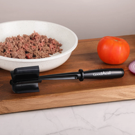 *NEW*  5-Blade Food Chopper with Beveled Blades for Mixing and Mashing Meat, Vegetables and More is an Inexpensive Real Estate Gift