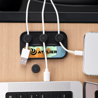 *NEW* Banish Cord Chaos With This Desktop Cable Organizer