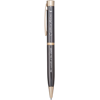*NEW* Executive Twist Action Silver Trim�Ballpoint Pen with Anti Fraud Black Ink and Lifetime Guarantee on Parts�