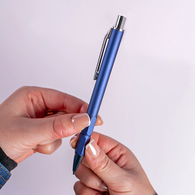 *NEW* Executive Fidget Pen with Movable Barrel Stones and Smooth Blue Ink