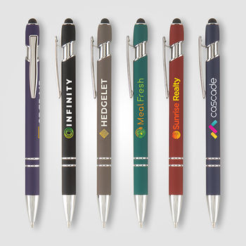 *NEW* Softy Metal Pen with Stylus and Full Color Printing