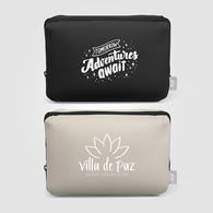 *NEW* 6� x 8� Rubberized PVC�Compact Travel Organizer with Interior Pockets and Mesh Divider is Made From Recycled Materials