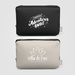 *NEW* 6 x 8 Rubberized PVC&nbsp;Compact Travel Organizer with Interior Pockets and Mesh Divider is Made From Recycled Materials