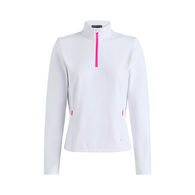 *NEW* G/FORE&reg; Women's Brushed Back Stretch Quarter-Zip