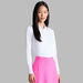 *NEW* G/FORE&reg; Women's Silky Tech Nylon Long-Sleeve Polo