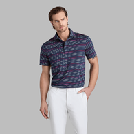 *NEW* G/FORE&reg; Men's Multi Stripe Tech Pique Polo