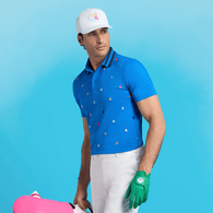 *NEW* G/FORE&reg; Men's Embroidered Tech Jersey Polo