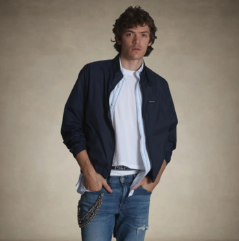 *NEW* Members Only&reg; Mens Lightweight Packable Windbreaker Jacket