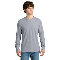 *NEW* Next Level&reg; Thermal Flat Waffle-Knit Long Sleeve Tee