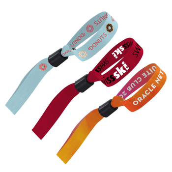 *NEW* v1/2" Full-Color Single-Use Wristband with Locking Slider is Perfect for Festivals, Concerts, Resorts and Other High-End Events