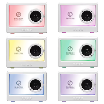 *NEW* 5W Unique Sleek, Stylish Clear-Faced Bluetooth Speaker with Long Battery Life is a Great Manager-Level Corporate Gift