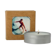 *NEW* 2 oz Scented Wax Candle in a Kraft Window Box, Full Color with Choice of Scents