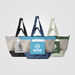 *NEW* 12" x 22" Foldable Shopping and Beach Tote with Mesh Panels - Great for Warm-Weather Event Room Drops