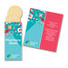 *NEW* Fully Customizable Greeting Card with 2 Sugar Cookies is a Mailable Appreciation Gift that is Sure to be Remembered