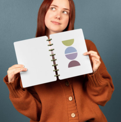 *NEW* Disc-Bound Journal, 6.25"  x 8.75" with Polypropylene Cover: Add, Remove, Rearrange Paper!