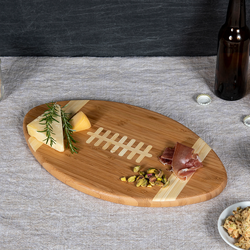 *NEW* Football-Shaped Bamboo Cutting Board and Serving Tray