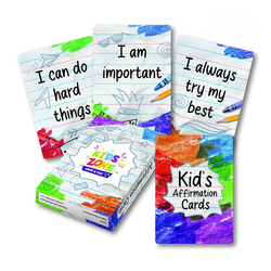 *NEW* 54 Pack Kids Affirmation Cards for Daily Positivity and Confidence - Box Imprint
