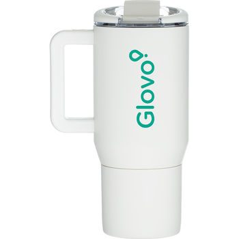 *NEW* Hydrojug&reg; 20 oz Stainless Steel, Double-Wall Insulated Coffee Tumbler with Silicone Base and a "True Taste" Ceramic Interior - as Seen at Target, Dick's, Nordstrom and More