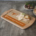 Glass Top Cutting Board with Removable Serving Tray Top with Full Color Printing