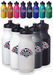 *NEW* 20 oz. Water Bottles with Push Cap - 12-Piece Minimum Order