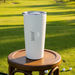 *NEW* 17 oz Recycled Stainless Steel Tumbler with Golf-Inspired Dimpled Texture