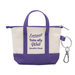 Charm 4.75" x 3.5" Cotton Canvas Tote Bag Charm - Like Those Sold at Popular Trader Stores